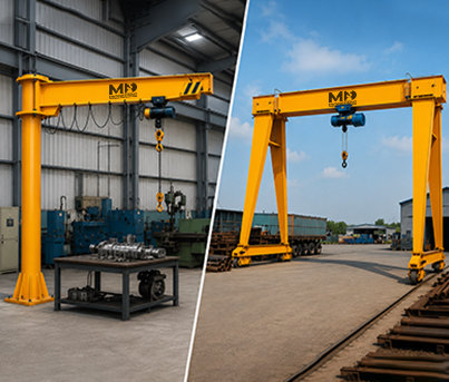 Jib Crane vs Gantry Crane: Which One Do You Need?